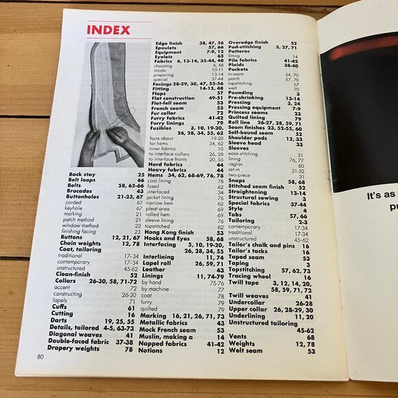 Simply Tailoring Simplicity How-To Book Vintage 70s Fashion Sewing Tips & Tricks - Picture 3 of 5